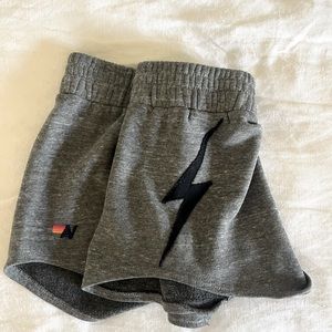 Aviator nation lightening bolt sweatshorts!